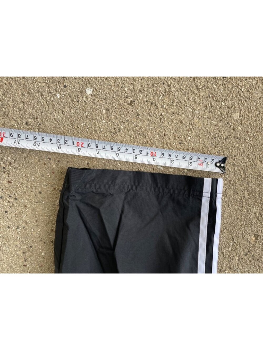 Vintage Y2K Adidas Track Pants Black Mens M Streetwear 3 Stripe 2001 Rave Goth - Picture 5 of 12